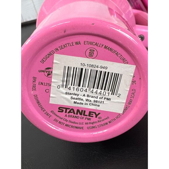 Stanley x Wicked Quencher H2.0 40 0z Tumbler | Glinda Sparkle Pink - Picture 7 of 7